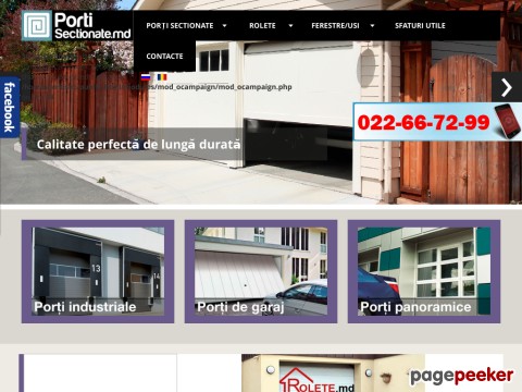 siteItem_details : Porti Industriale Sectionate Automate in Chisinau