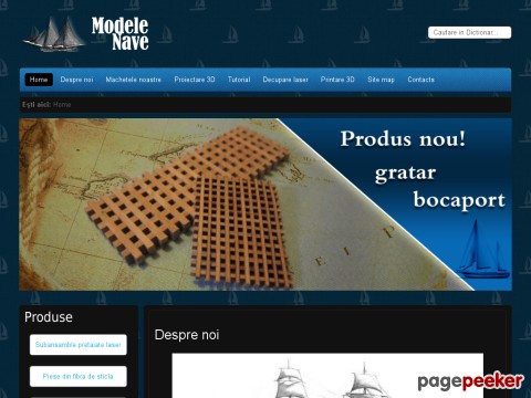 Magazin on-line machete nave
