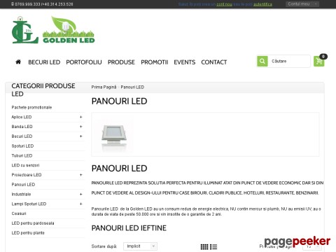 siteItem_details : Panouri Led Online