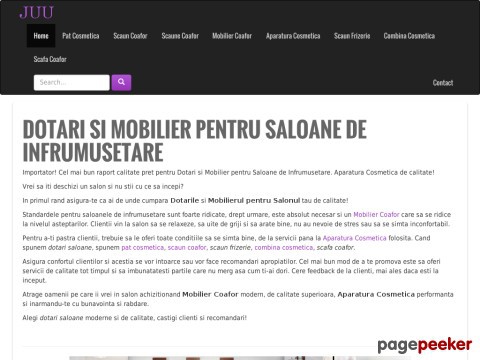 Mobilier Coafor, Aparatura Cosmetica, Scaune Coafor