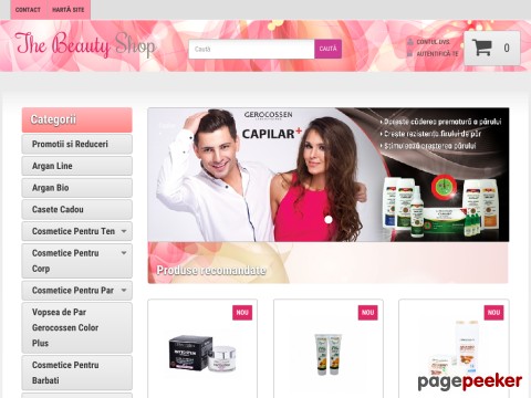 Magazin online produse cosmetice Gerocossen