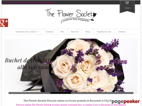 theflowersociety florarie online