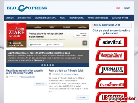siteItem_details : BlogoPress - Publicare anunturi in ziare nationale