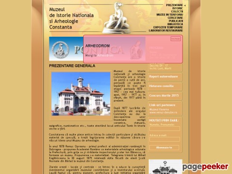 siteItem_details : Muzeul de Istorie Nationala si Arheologie Constanta